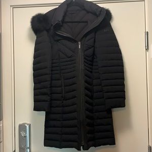 Black DVF puffer